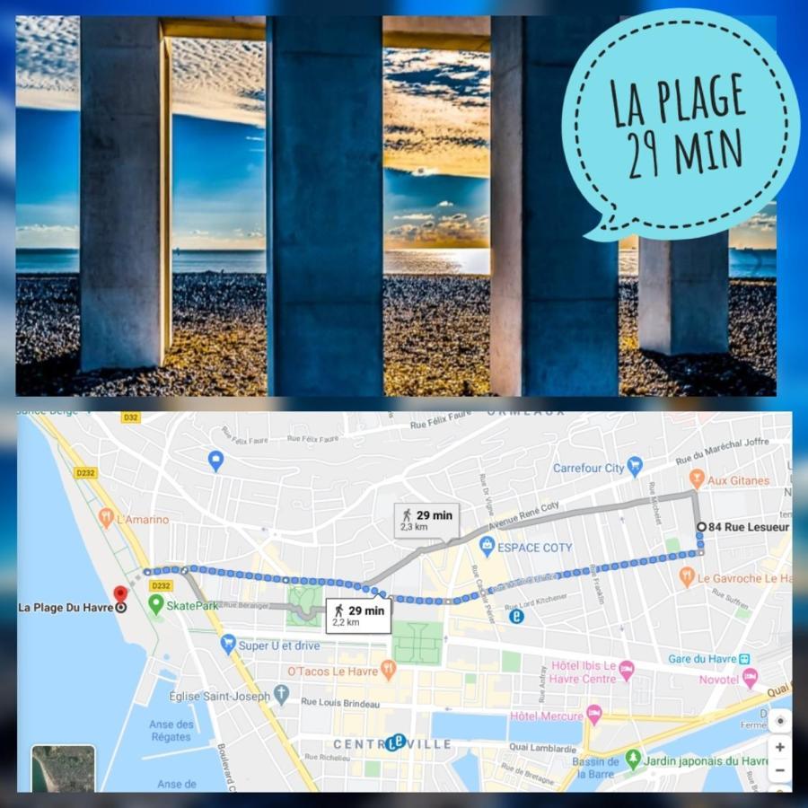 Lpah Halte Weekend Leilighet Le Havre Eksteriør bilde